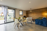SALLE A MANGER/ SEJOUR - APPARTEMENT LA CASSES BAS - VALLOIRE LES CASSES - LES CASSES - VALLOIRE RESERVATIONS