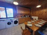 CUISINE SEJOUR - APPARTEMENT CHALET PIERROT N°2 - VALLOIRE CENTRE