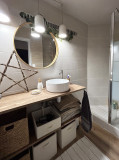 SALLE D'EAU - APPARTEMENT LOZETTE 01 - LA BORGE VALLOIRE - VALLOIRE RESERVATIONS