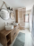CABINET DE TOILETTE - APPARTEMENT LOZETTE 01 - LA BORGE VALLOIRE - VALLOIRE RESERVATIONS