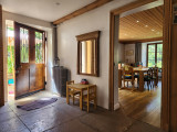 Entrée jardin - Maison les mésanges de Tigny - Valloire