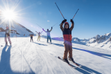 Printemps du ski Valloire - ski gratuit enfant promo avril Valloire