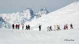 randonnée raquettes valloire