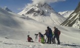 Snowshoeing valloire