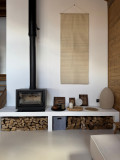 Salon Cheminée - Chalet Alerça - Les Casses Valloire