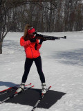 Séance collective de biathlon avec Nordik Gliss - Valloire Réservations