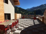 Vue été - Terrasse des Choseaux appartement D2 - Valloire - Séjour Montagne