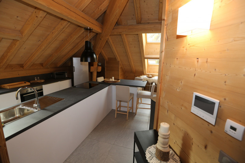 CUISINE - APPARTEMENT EPINETTE 301 - VALLOIRE CENTRE - VALLOIRE RESERVATIONS
