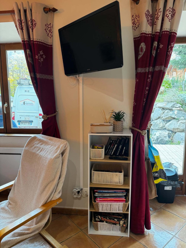SEJOUR - MAISON LES MARMOTTES - APPARTEMENT RDC - VALLOIRE LA RUAZ