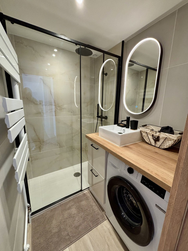 SALLE D'EAU - APPARTEMENT LES ROCHILLES 6 - VALLOIRE CENTRE