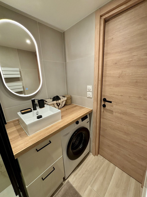 SALLE D'EAU - APPARTEMENT LES ROCHILLES 6 - VALLOIRE CENTRE