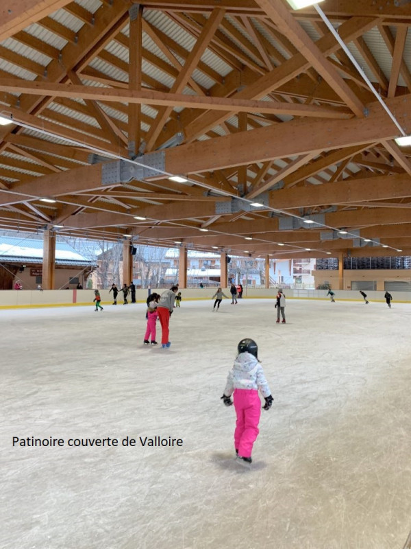 PATINOIRE - SEJOUR SKI - BETELGEUSE - VALLOIRE