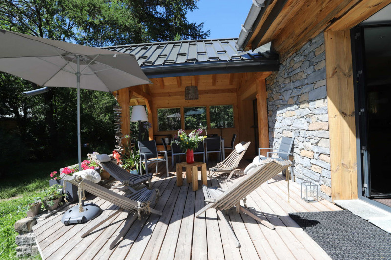 TERRASSE - CHALET L'ALPETTE - VALLOIRE TERRASSE - CHALET L'ALPETTE - VALLOIRE