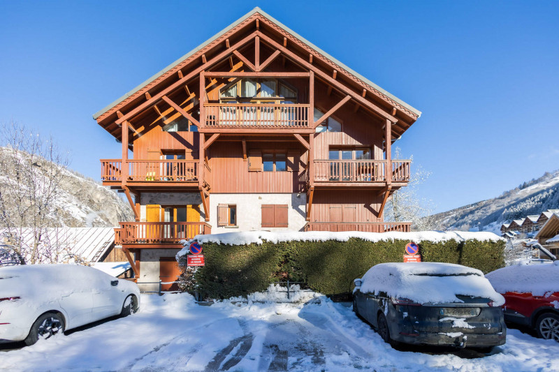 VUE 1 HIVER CHALET DU REGAIN - VALLOIRE CENTRE -VALLOIRE RESERVATIONS