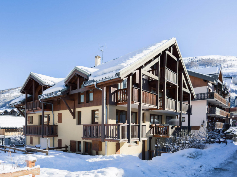 VUE 2 HIVER CHALET DE TIGNY ANCOLIE - VALLOIRE CENTRE - VALLOIRE RESERVATIONS