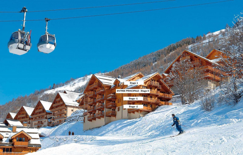 VUE 3 GENTIANE HAMEAU DE LA VALLEE D'OR VALLOIRE LES CHARBONNIERES - VALLOIRE VUE 3 GENTIANE HAMEAU DE LA VALLEE D'OR VALLOIRE LES CHARBONNIERES - VALLOIRE