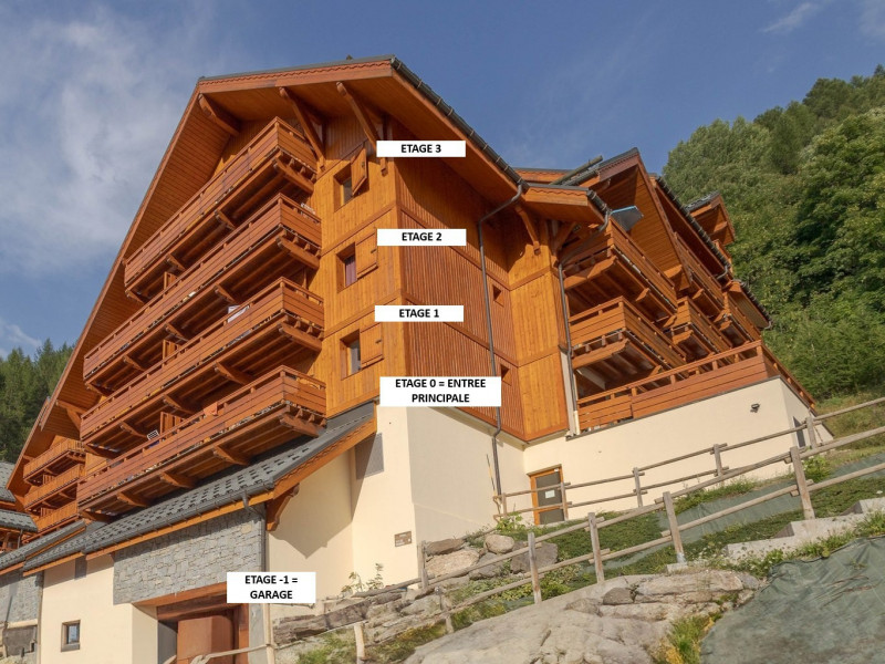 VUE 2  LYS LES CHALETS DE LA VALLÉE D'OR - VALLOIRE LES CHARBONNIÈRES - VALLOIRE RESERVATIONS