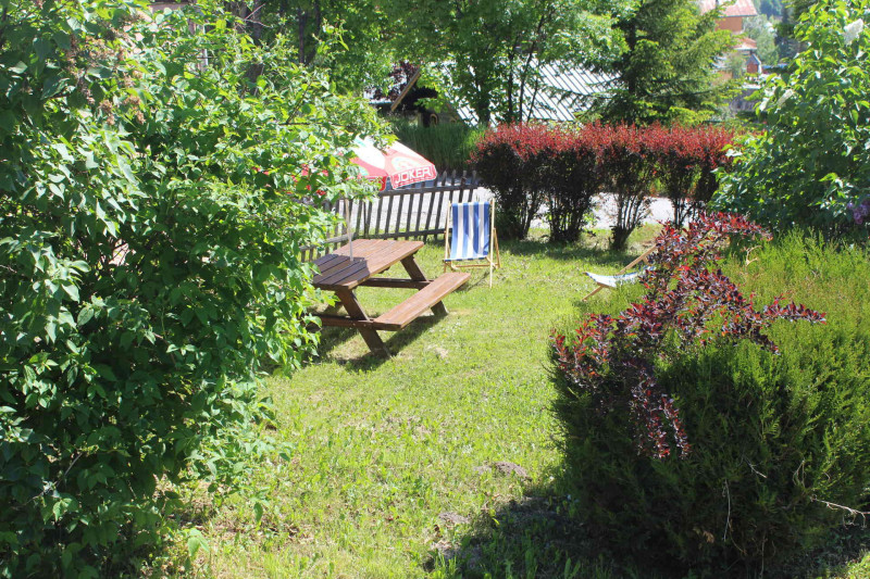 JARDIN CHALET L'ANDORSE - VALLOIRE LA BORGE JARDIN CHALET L'ANDORSE - VALLOIRE LA BORGE