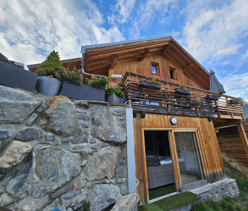 VUE TERRASSE CHALET SANMAR - SEJOURS MONTAGNE ET SKI - CHALET SANMAR - VALLOIRE VUE TERRASSE CHALET SANMAR - SEJOURS MONTAGNE ET SKI - CHALET SANMAR - VALLOIRE