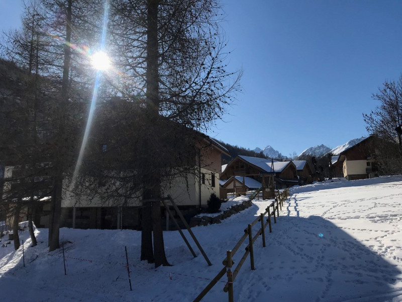 VUE DU CHALET ALPEN ROC - VALLOIRE LA GRAND VY - VALLOIRE RESERVATIONS
