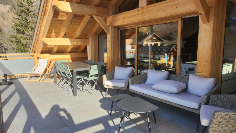 CHALET TOTORO TERRASSE ETE - VALLOIRE LE CRET DU SERROZ CHALET TOTORO TERRASSE ETE - VALLOIRE LE CRET DU SERROZ