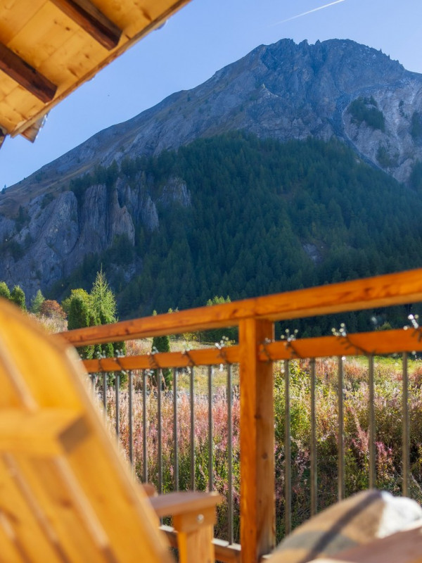 VUE - CHALET LOUIS ET ROSALIE - BONNENUIT VALLOIRE - VALLOIRE RESERVATIONS - HIVER