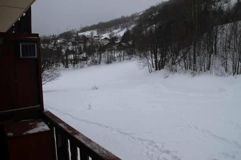 VUE DU BALCON HIVER - APPARTEMENT CROIX DU SUD 217 - CLOS DES ETOILES - VALLOIRE CENTRE VUE DU BALCON HIVER - APPARTEMENT CROIX DU SUD 217 - CLOS DES ETOILES - VALLOIRE CENTRE