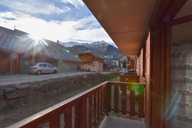 BALCON - STUDIO CROIX DU SUD 209 - CLOS DES ETOILES - VALLOIRE CENTRE BALCON - STUDIO CROIX DU SUD 209 - CLOS DES ETOILES - VALLOIRE CENTRE