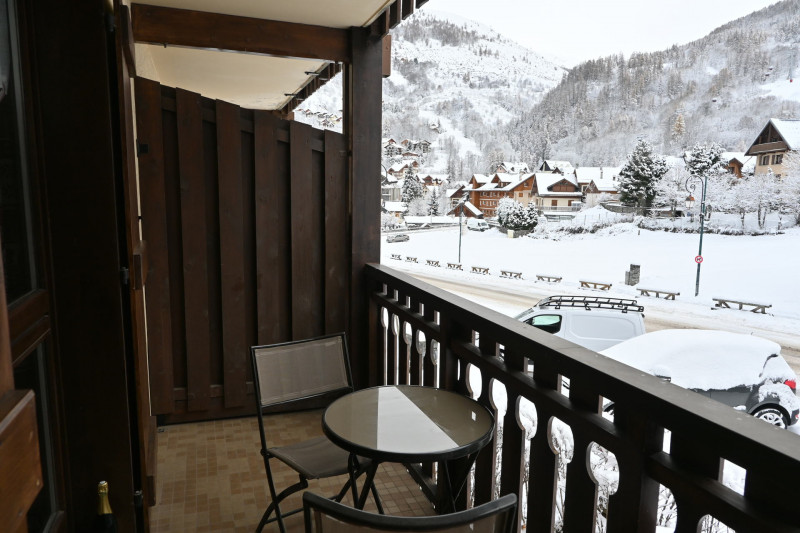 BALCON -  STUDIO CRETES 113 - VALLOIRE CENTRE