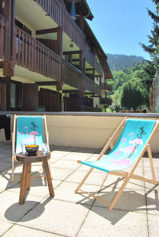 TERRASSE  - STUDIO CRETES 111 - VALLOIRE CENTRE