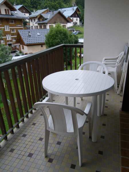 BALCON - APPARTEMENT LE PRAZ 20 - VALLOIRE CENTRE BALCON - APPARTEMENT LE PRAZ 20 - VALLOIRE CENTRE