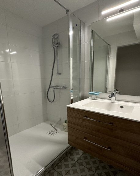 SALLE D'EAU 1 - APPARTEMENT PRAZ 23 - VALLOIRE CENTRE