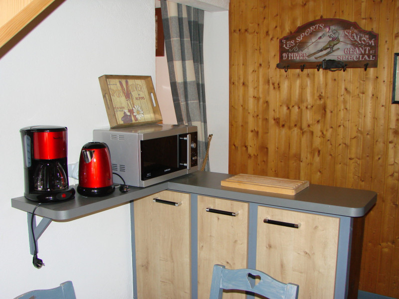 COIN CUISINE - STUDIO LES SELLETTES 5 - VALLOIRE CENTRE COIN CUISINE - STUDIO LES SELLETTES 5 - VALLOIRE CENTRE