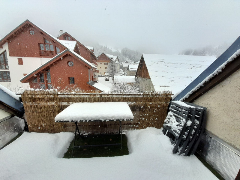 BALCON - APPARTEMENT CRET DE PERE N°17 - VALLOIRE CENTRE BALCON - APPARTEMENT CRET DE PERE N°17 - VALLOIRE CENTRE