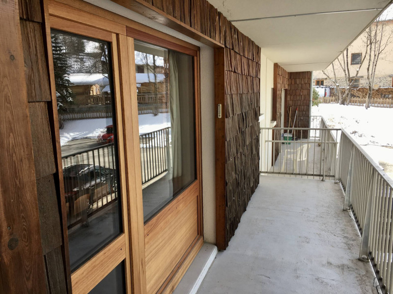 BALCON - APPARTEMENT VAL D'AUREA A 13 - VALLOIRE CENTRE BALCON - APPARTEMENT VAL D'AUREA A 13 - VALLOIRE CENTRE