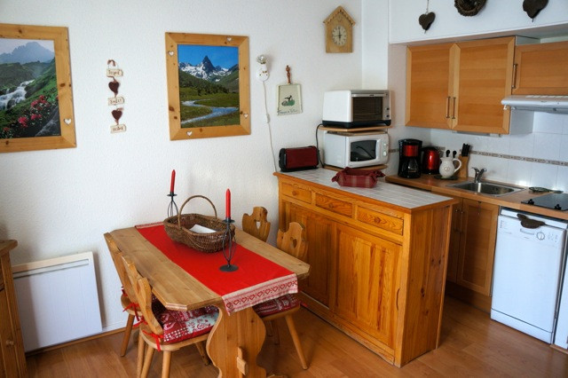 CUISINE - STUDIO CREY DU QUART N°59 - VALLOIRE CENTRE CUISINE - STUDIO CREY DU QUART N°59 - VALLOIRE CENTRE
