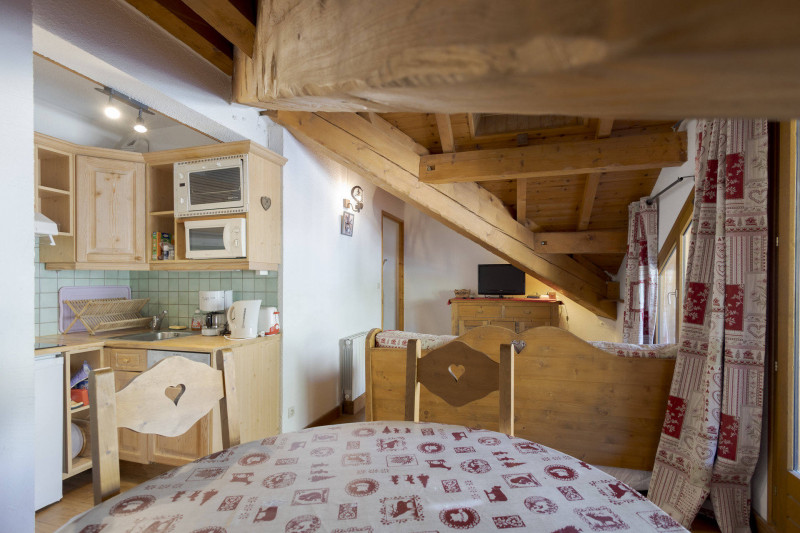 SEJOUR CUISINE  - STUDIO BON ACCUEIL 41 - VALLOIRE CENTRE