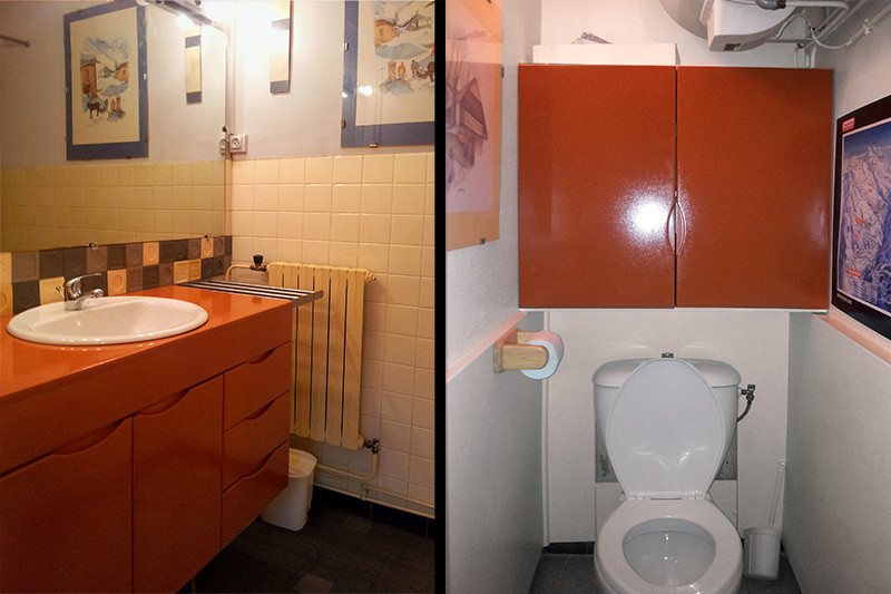 SALLE DE BAINS - APPARTEMENT ROYAL NEIGE 20 - VALLOIRE CENTRE SALLE DE BAINS - APPARTEMENT ROYAL NEIGE 20 - VALLOIRE CENTRE