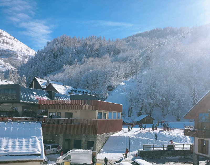 VUE HIVER - STUDIO TIGNY 37 - VALLOIRE CENTRE VUE HIVER - STUDIO TIGNY 37 - VALLOIRE CENTRE