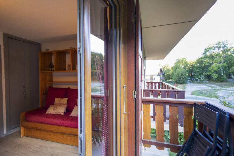 BALCON - STUDIO BETELGEUSE 62 - VALLOIRE CENTRE BALCON - STUDIO BETELGEUSE 62 - VALLOIRE CENTRE