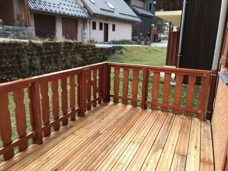 TERRASSE - STUDIO ERIDAN 404 - VALLOIRE CENTRE TERRASSE - STUDIO ERIDAN 404 - VALLOIRE CENTRE