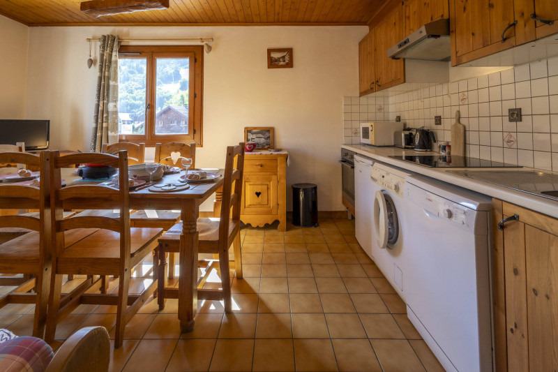 CUISINE - APPARTEMENT ALPAGES 3- VALLOIRE CENTRE - VALLOIRE RESERVATIONS