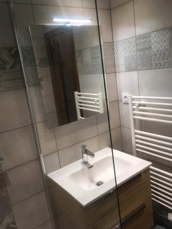 SALLE D'EAU - APPARTEMENT ALPAGES 4 - VALLOIRE CENTRE 