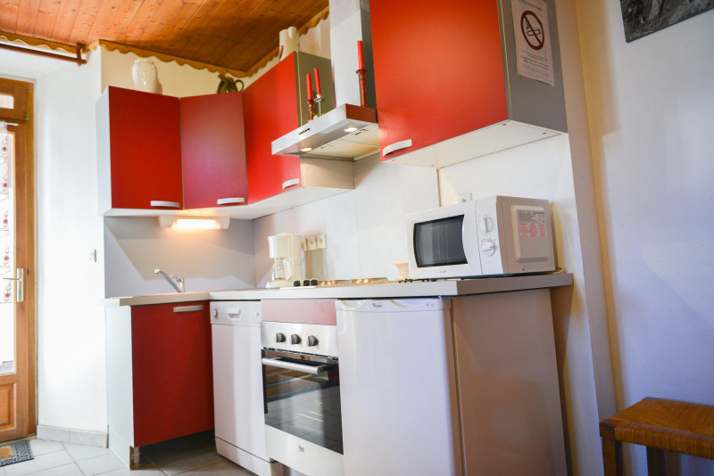 CUISINE - STUDIO LES ECRINS 2 - VALLOIRE CENTRE CUISINE - STUDIO LES ECRINS 2 - VALLOIRE CENTRE
