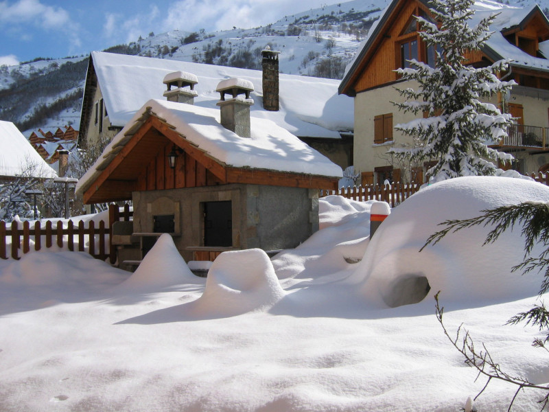 TERRASSE HIVER- CHALET NIGRITELLE 3 - VALLOIRE CENTRE TERRASSE HIVER- CHALET NIGRITELLE 3 - VALLOIRE CENTRE
