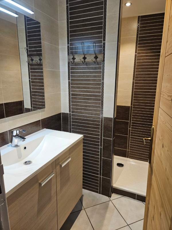 SALLE D'EAU - CHALET NIGRITELLE 2 - VALLOIRE CENTRE SALLE D'EAU - CHALET NIGRITELLE 2 - VALLOIRE CENTRE