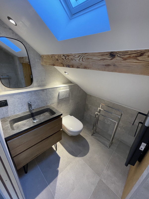 SALLE D'EAU - CHALET ANGE N°4 - VALLOIRE CENTRE SALLE D'EAU - CHALET ANGE N°4 - VALLOIRE CENTRE