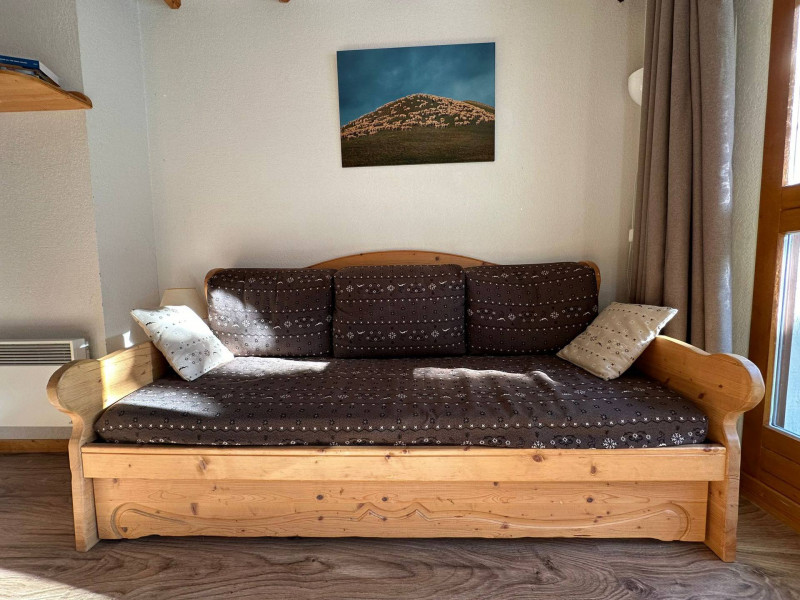 COUCHAGE SALON - CHALET DE TIGNY BRUYERE 3 - VALLOIRE CENTRE COUCHAGE SALON - CHALET DE TIGNY BRUYERE 3 - VALLOIRE CENTRE