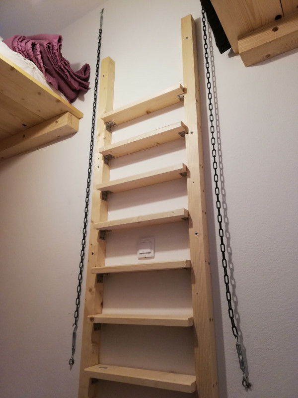 ACCES MEZZANINE - APPARTEMENT ROCHECHATEAU 27 - VALLOIRE CENTRE ACCES MEZZANINE - APPARTEMENT ROCHECHATEAU 27 - VALLOIRE CENTRE