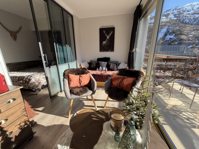 SEJOUR - APPARTEMENT RAPIN 34 - VALLOIRE CENTRE - VALLOIRE RESERVATIONS